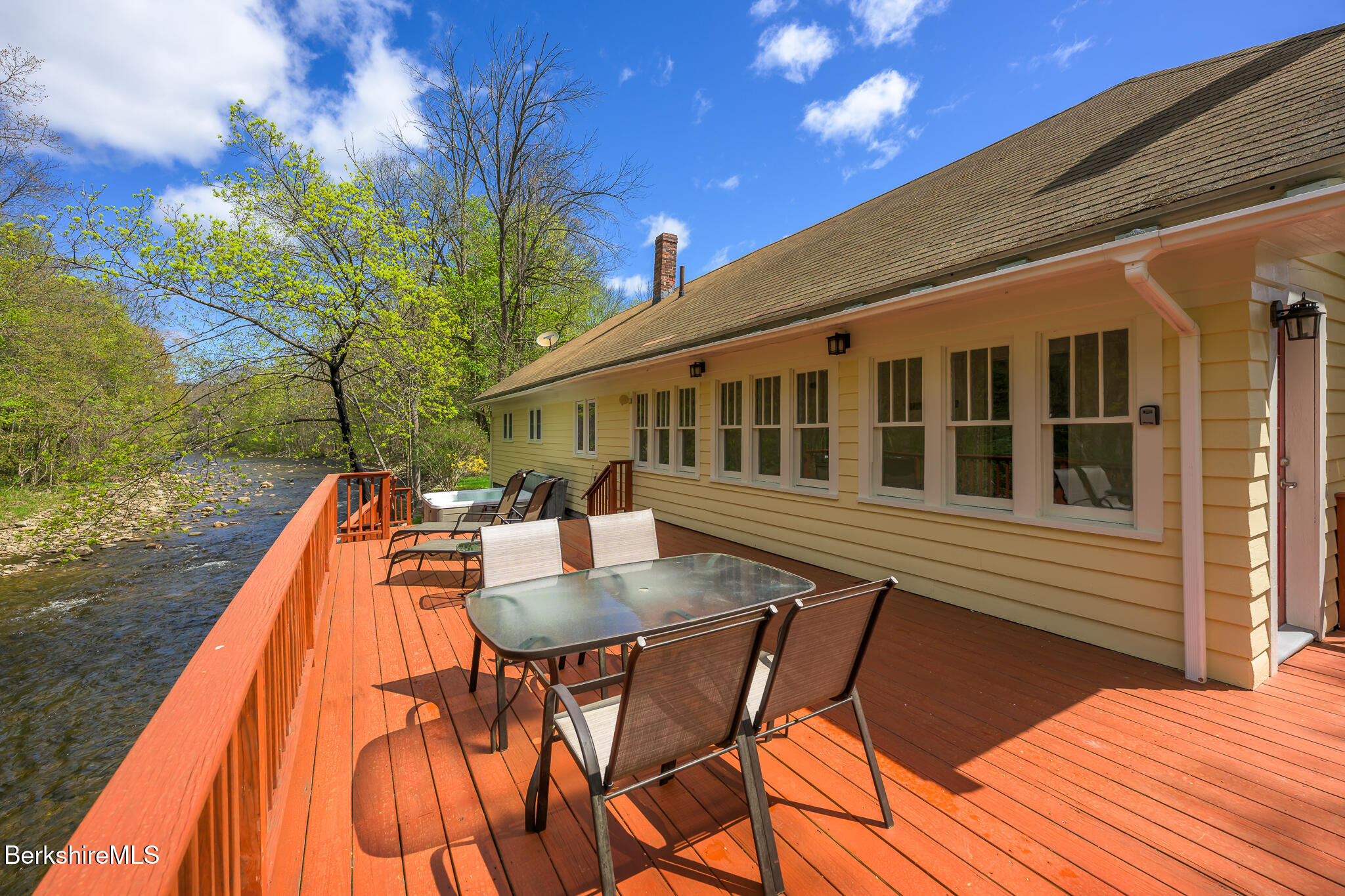 12 Riverfront Street Chester, MA 01011 - Photo 26 of 36 a outdoor view with a sitting space