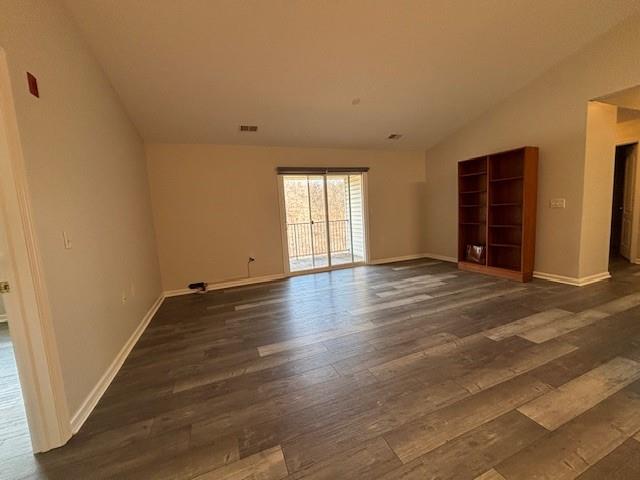 700 Hidden Ridge Court, Unit 302 South Park, PA 15129 - Photo 8 of 27 an empty room with wooden floor and windows
