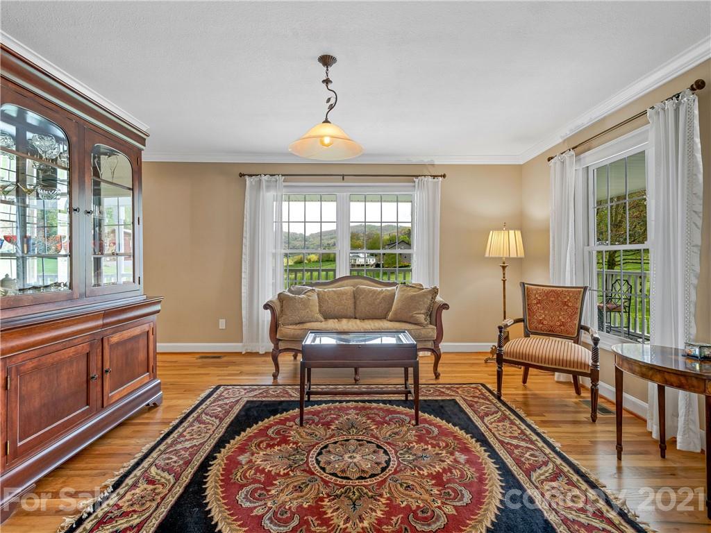575 Souther Road Fletcher, NC 28732 - Photo 22 of 48 a living room with furniture and a window