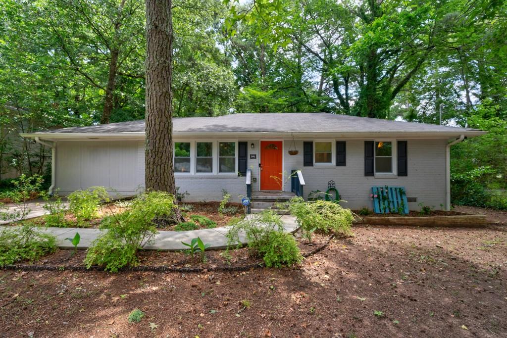 2032 Rosewood Road Decatur, GA 30032 - Photo 1 of 1 a front view of a house with garden
