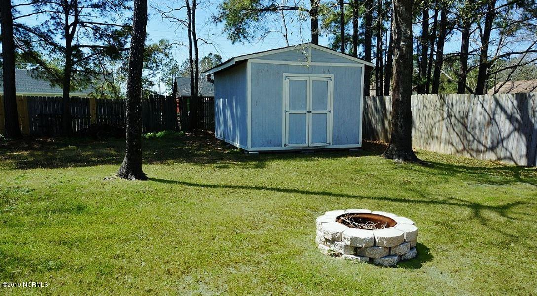133 Fodder Drive Hubert, NC 28539 - Photo 20 of 22 133 Fodder Back Yard