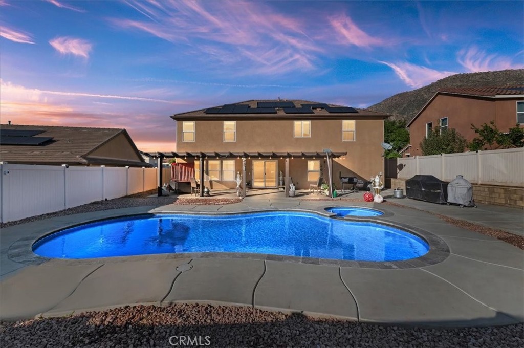 20583 Spring Street Riverside, CA 92507 - Photo 1 of 38 Back of Home Twilight