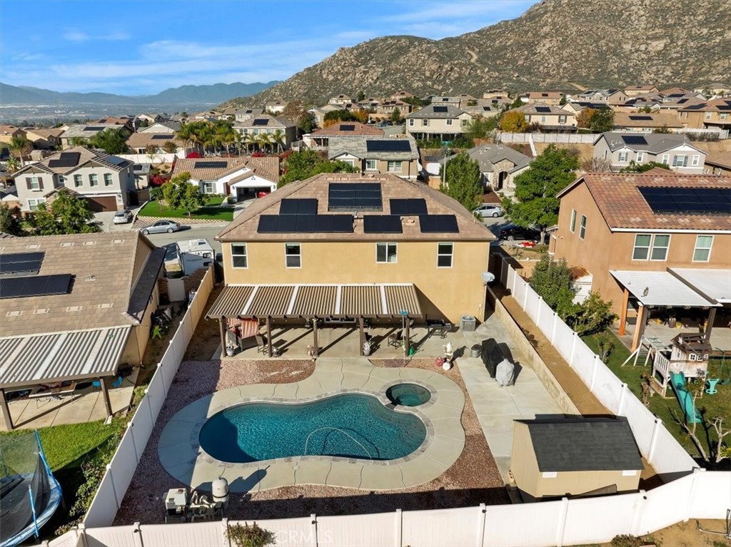 20583 Spring Street Riverside, CA 92507 - Photo 5 of 38 Aerial Back View