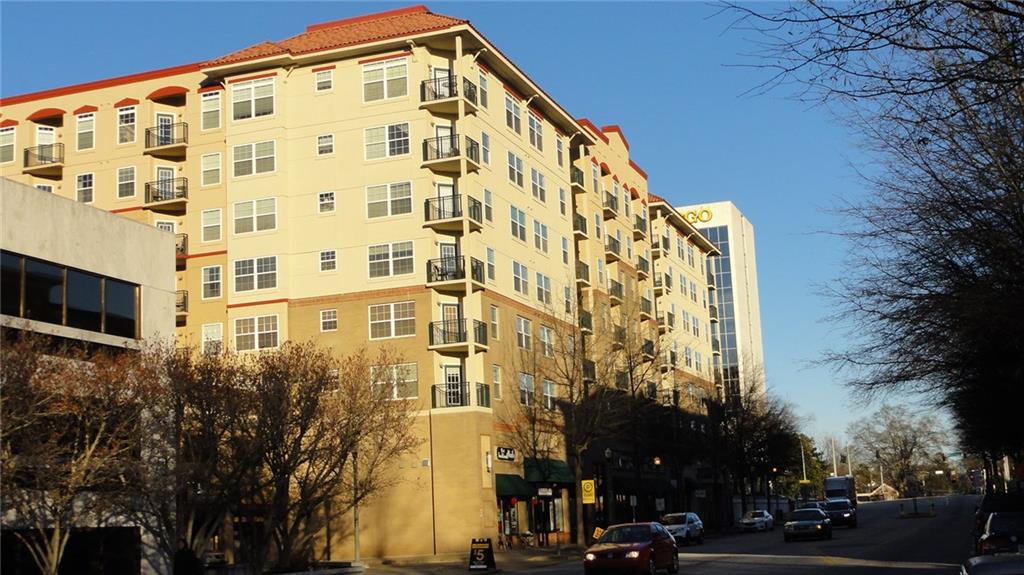 Freshly renovated exterior beckons you home to ultimate urban livelihood of Downtown Decatur. 