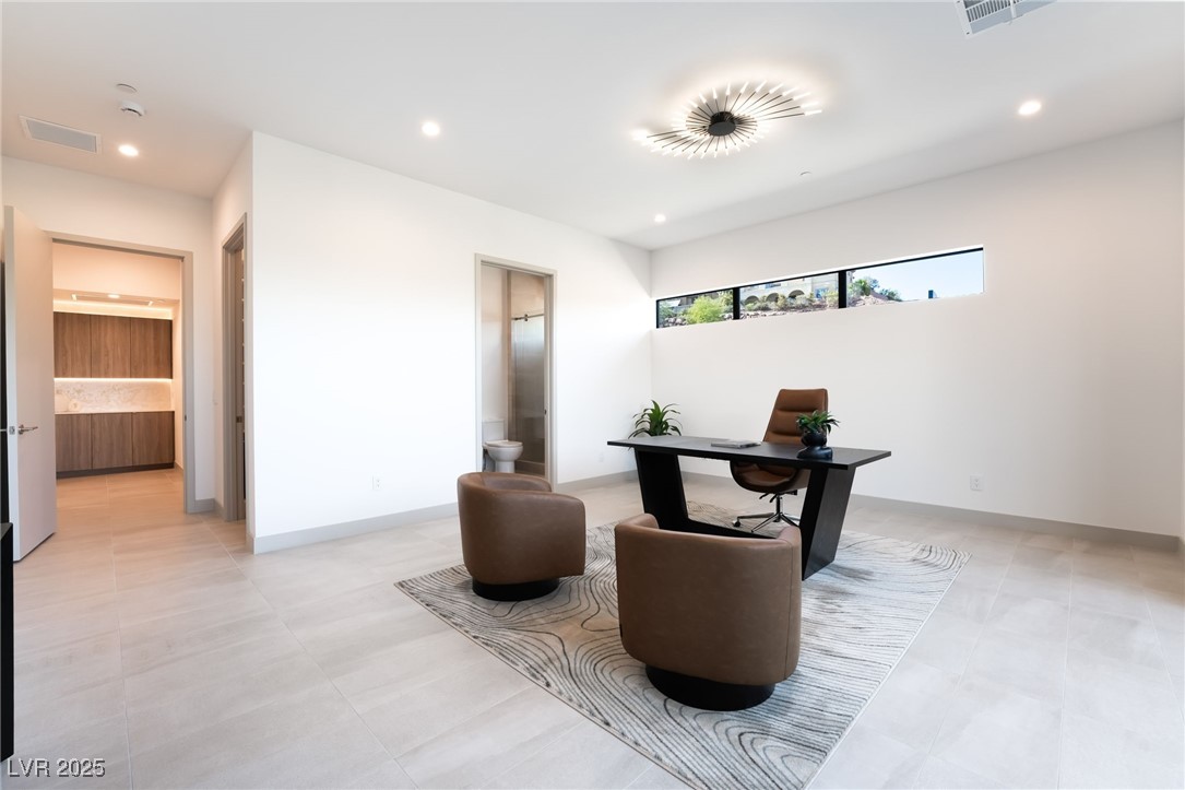 33 Falling Ridge Lane Henderson, NV 89011 - Photo 32 of 70 Office featuring recessed lighting