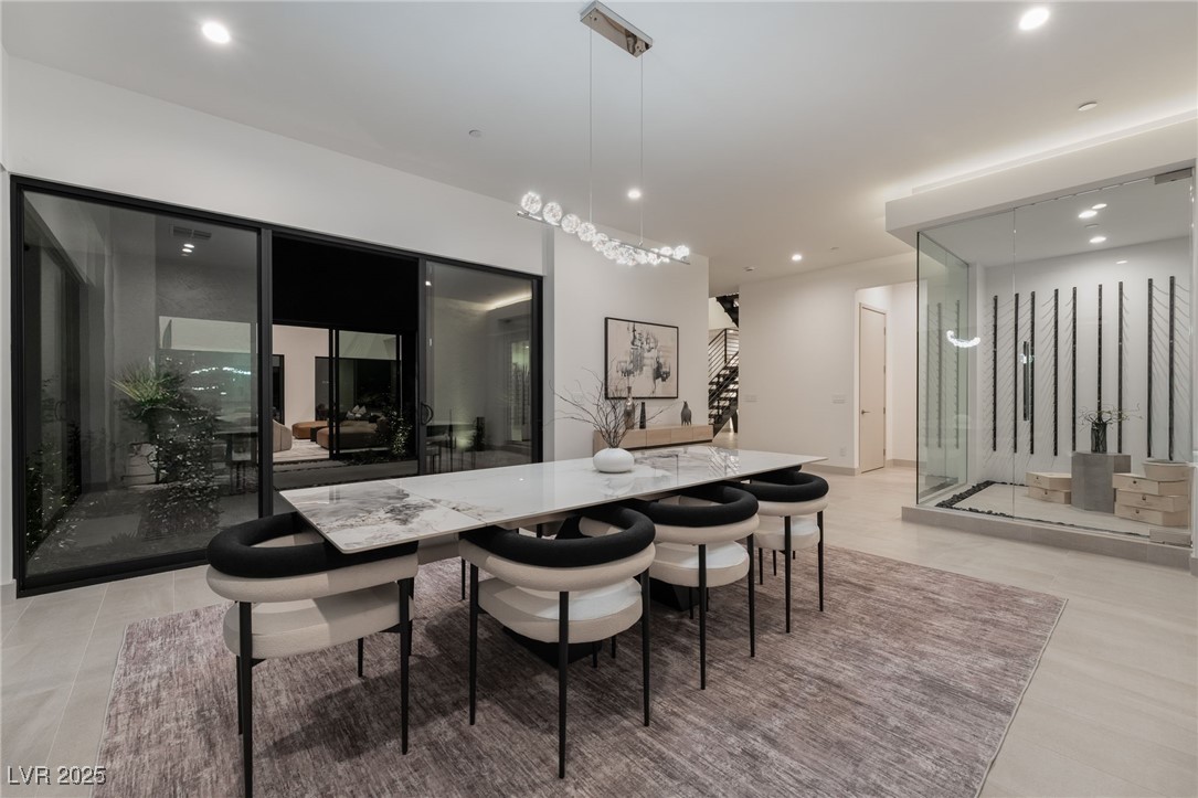 33 Falling Ridge Lane Henderson, NV 89011 - Photo 53 of 70 Dining space with recessed lighting