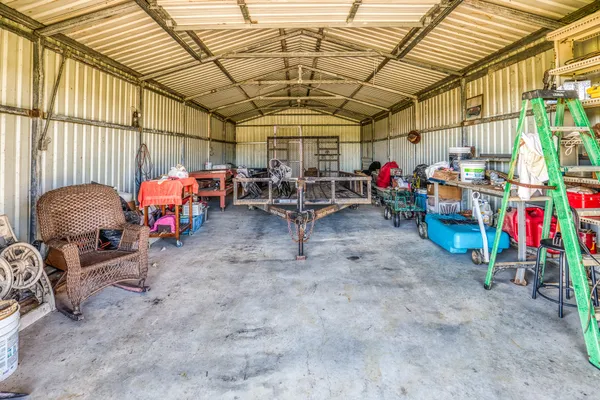 a view of garage