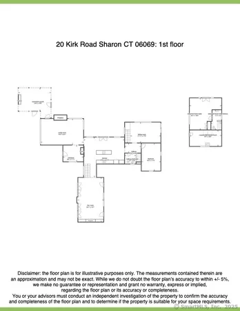 $3,170,000 | 20 Kirk Road, Sharon, CT 06069