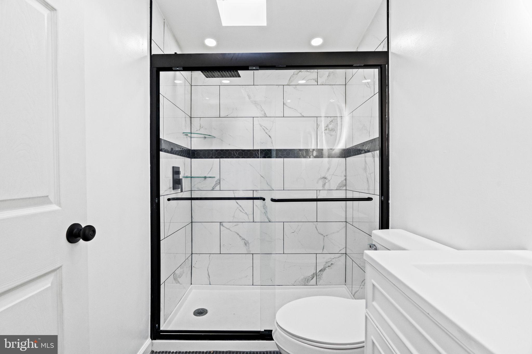 2337 Brownsville Road Robesonia, PA 19551 - Photo 45 of 57 a bathroom with a toilet and a shower