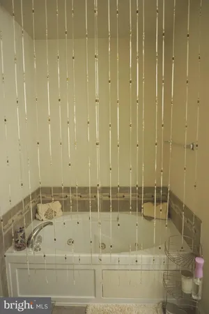 a bathroom with shower