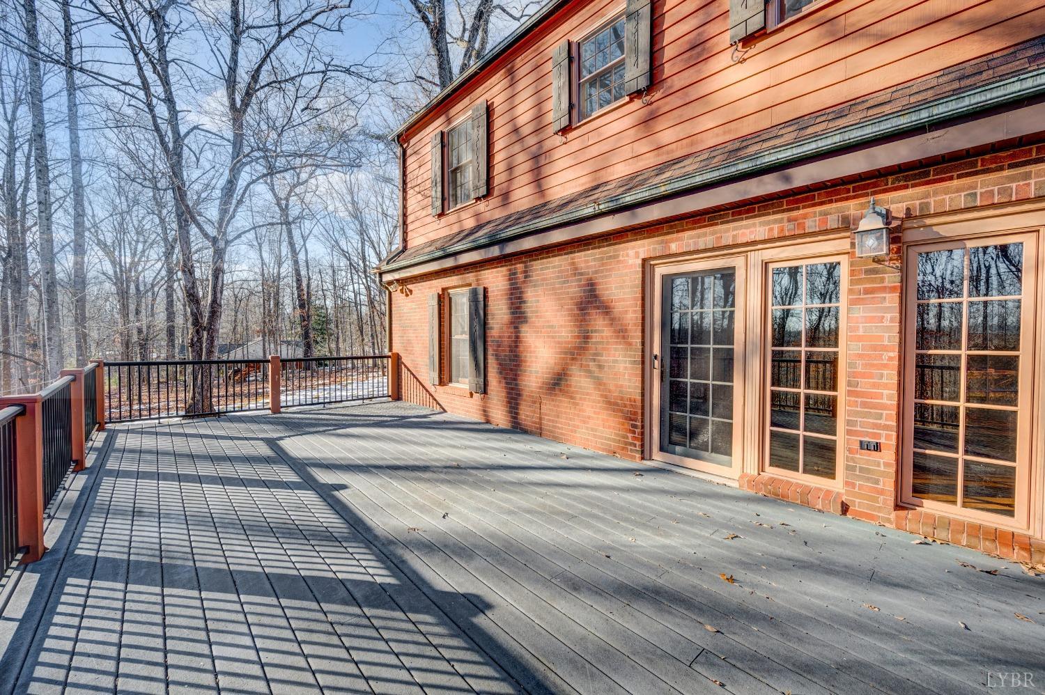 211 Sunset Drive Amherst, VA 24521 - Photo 13 of 76 MASSIVE DECK FOR ENTERTAINING GUESTS!