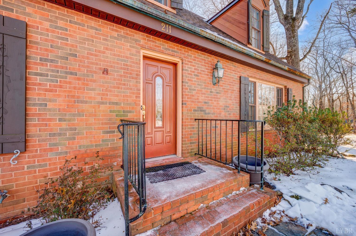211 Sunset Drive Amherst, VA 24521 - Photo 69 of 76 a front view of a house with basket ball court