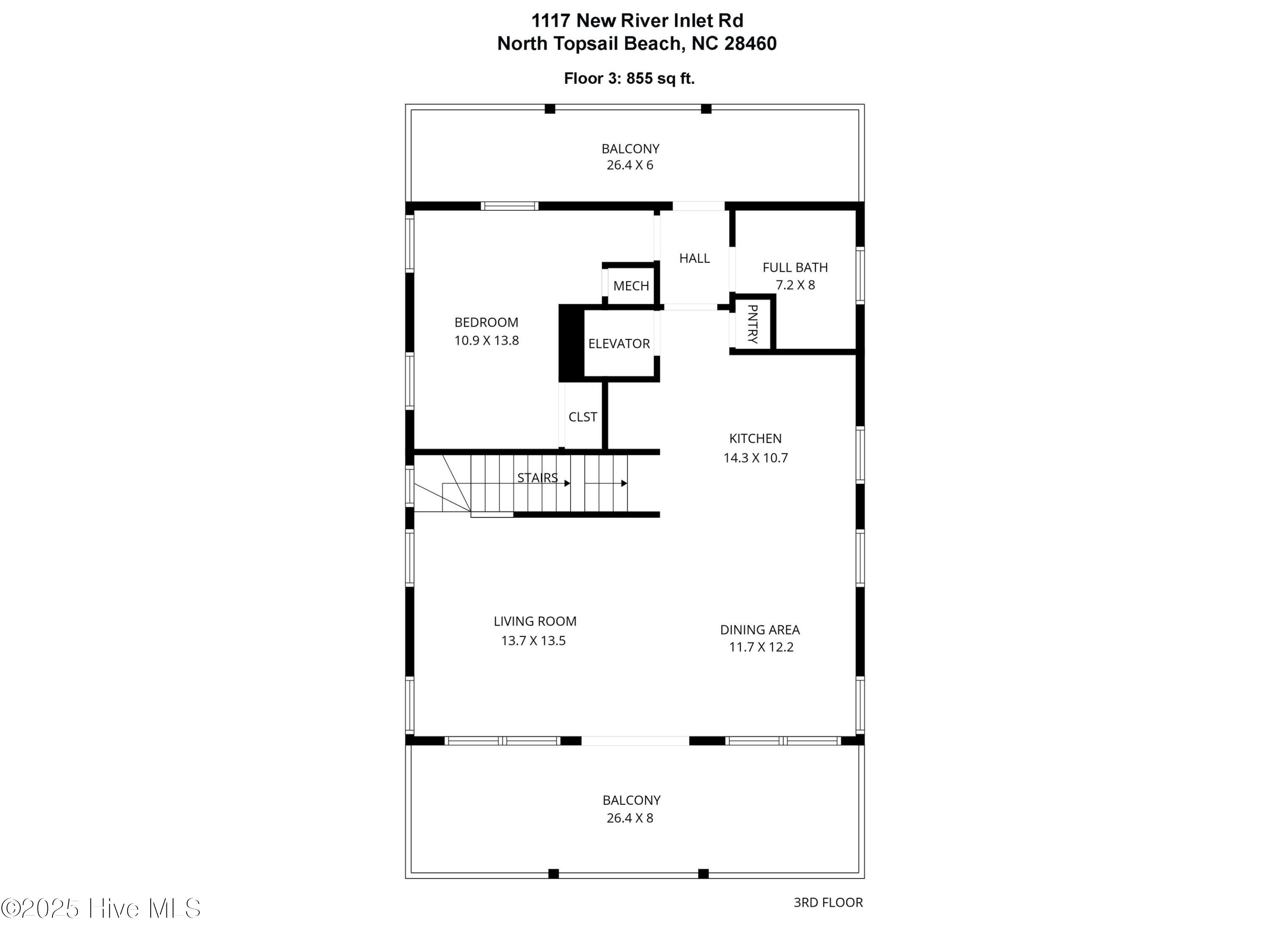 1117 New River Inlet Road North Topsail Beach, NC 28460 - Photo 86 of 94 mls-Floor 3-1117 New River Inlet Rd