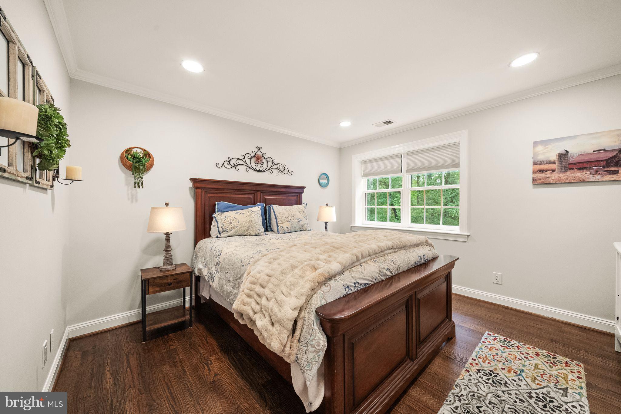 1716 Besley Road Vienna, VA 22182 - Photo 26 of 48 Bedroom with hardwood floors & recessed lighting