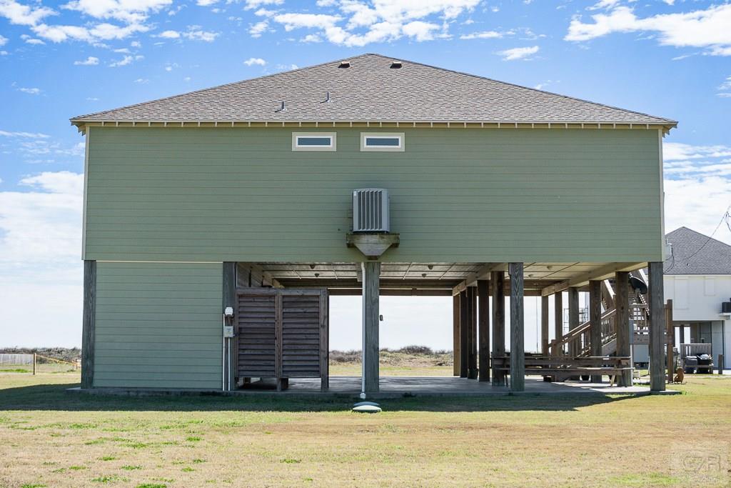 437 Atkinson Street Crystal Beach, TX 77650 - Photo 36 of 40 a front view of a house