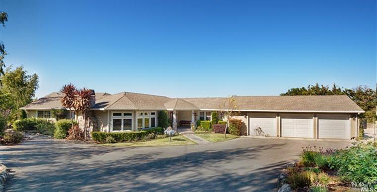 1156 Ferguson Road Sebastopol, CA 95472 - Photo 1 of 1 a front view of a house with a yard
