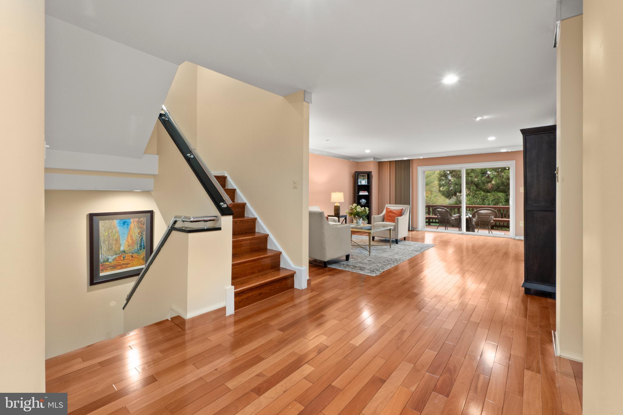6315 Manchester Way Alexandria, VA 22312 - Photo 9 of 51 a view of entryway and hall with wooden floor