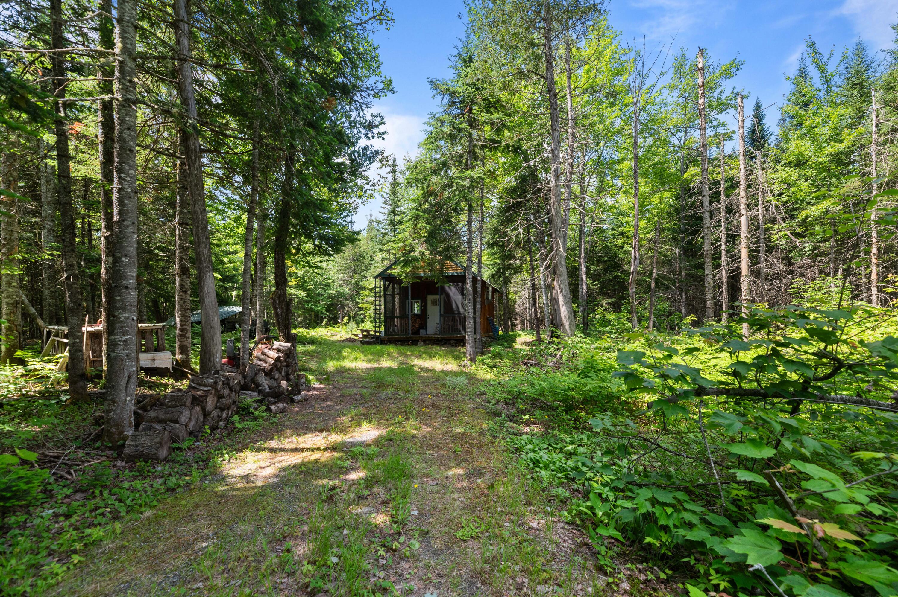 67 Callahan Road Strong, ME 04983 - Photo 19 of 25 19 Camp From Parking