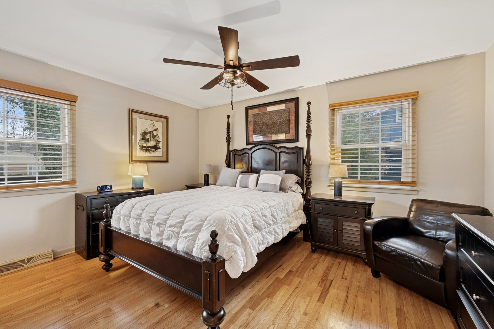 151 Walton Street Barrington, IL 60010 - Photo 13 of 22 a bedroom with a bed couch and a window