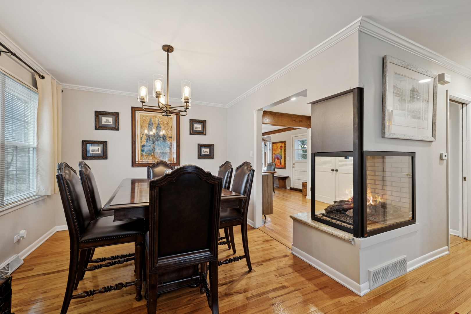 151 Walton Street Barrington, IL 60010 - Photo 4 of 22 a view of a dining room with furniture and window