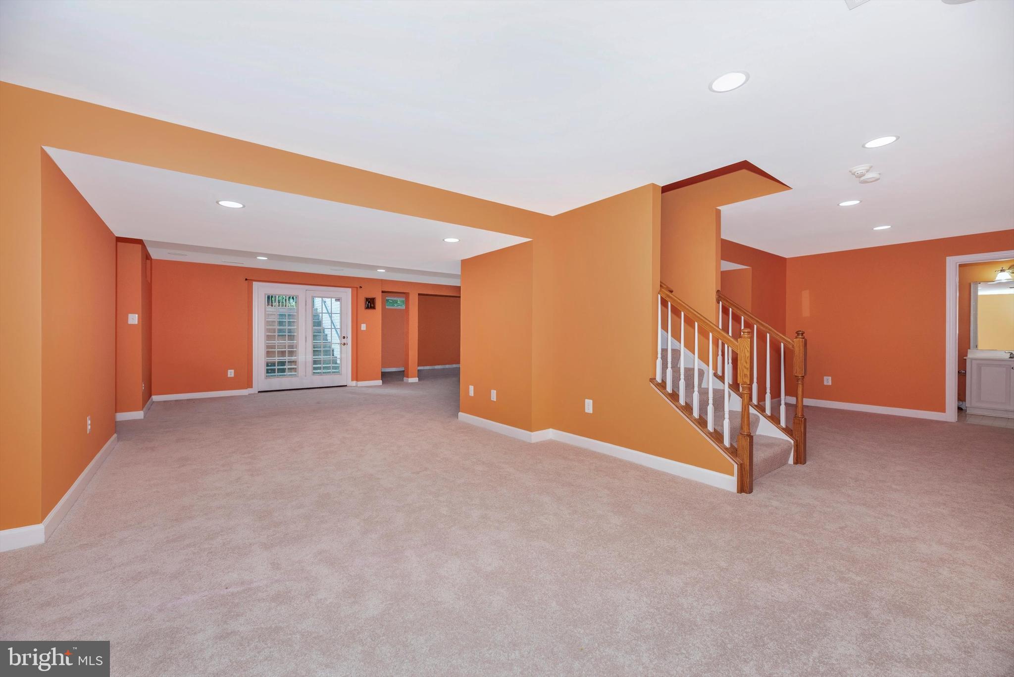 6636 South Clifton Road Frederick, MD 21703 - Photo 53 of 81 a view of an empty room with a staircase