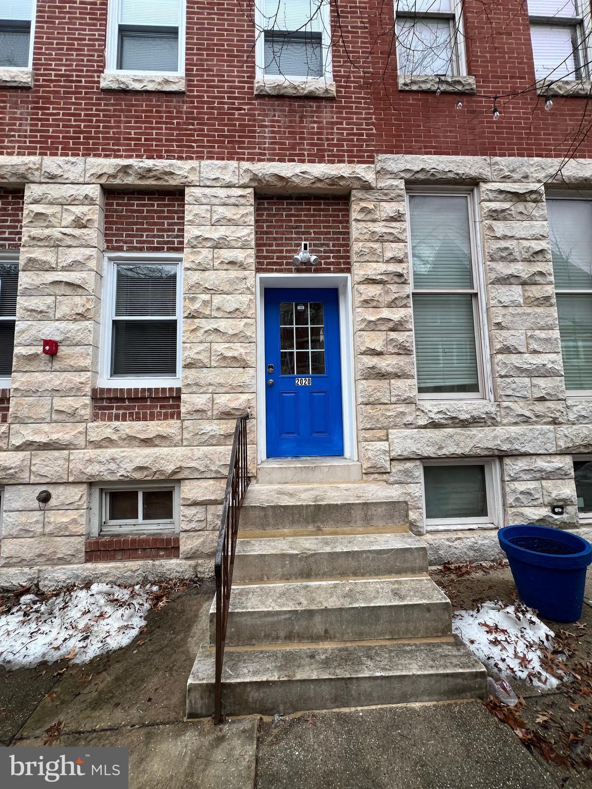 2020 McCulloh Street, Unit 2 Baltimore, MD 21217 - Photo 1 of 12 a front view of a house with a yard