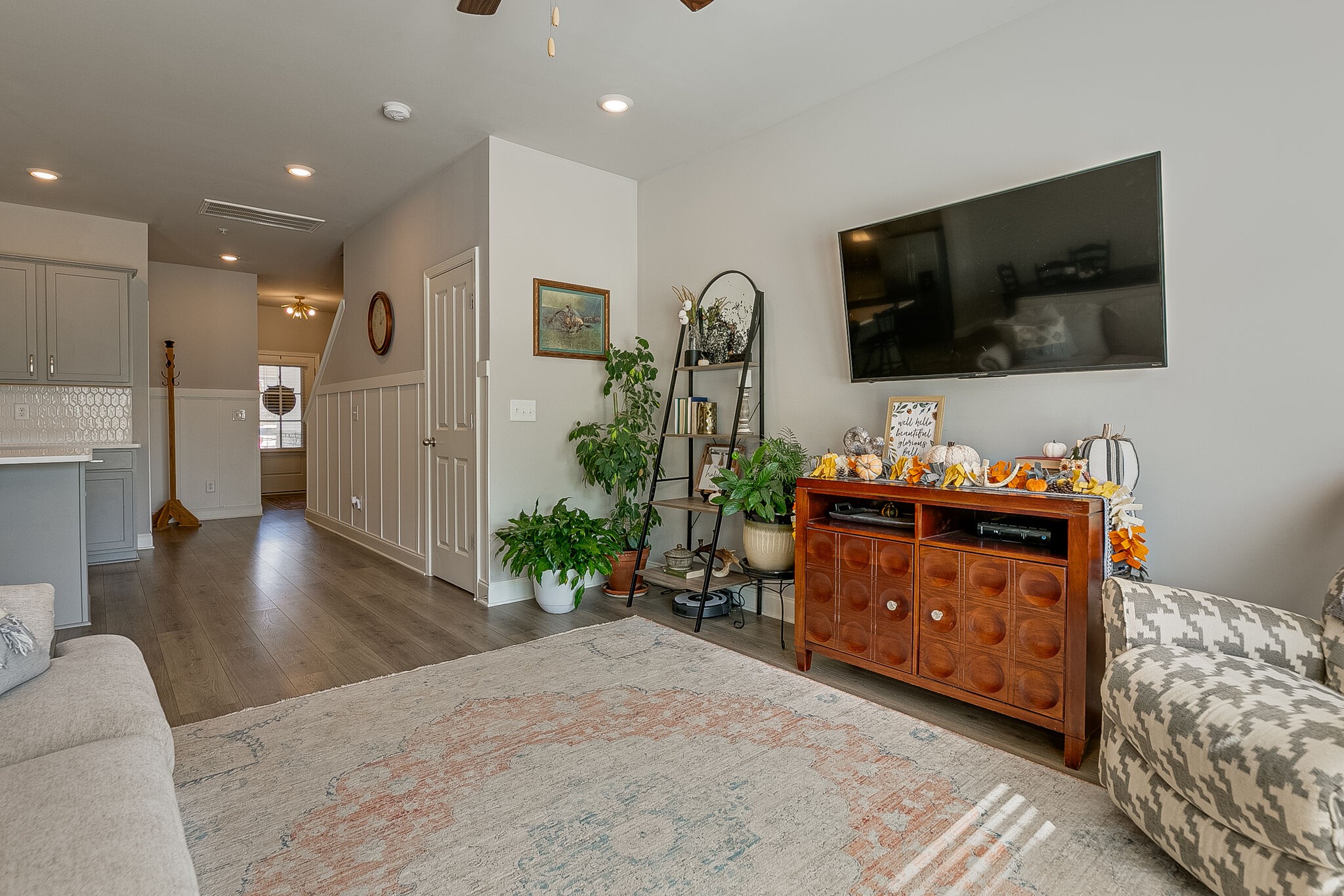 1206 June Wilde Ridge Spring Hill, TN 37174 - Photo 22 of 43 a living room with furniture and a flat screen tv