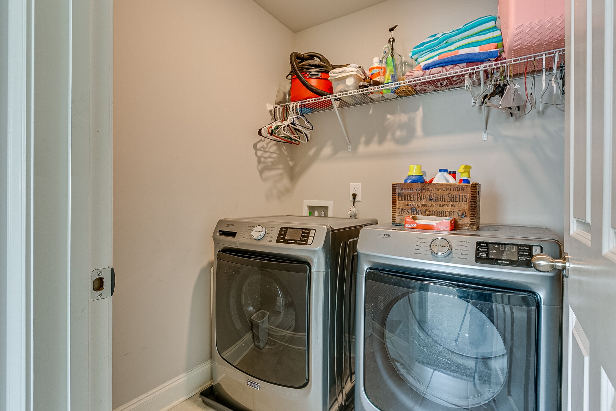 1206 June Wilde Ridge Spring Hill, TN 37174 - Photo 36 of 43 a utility room with dryer and washer