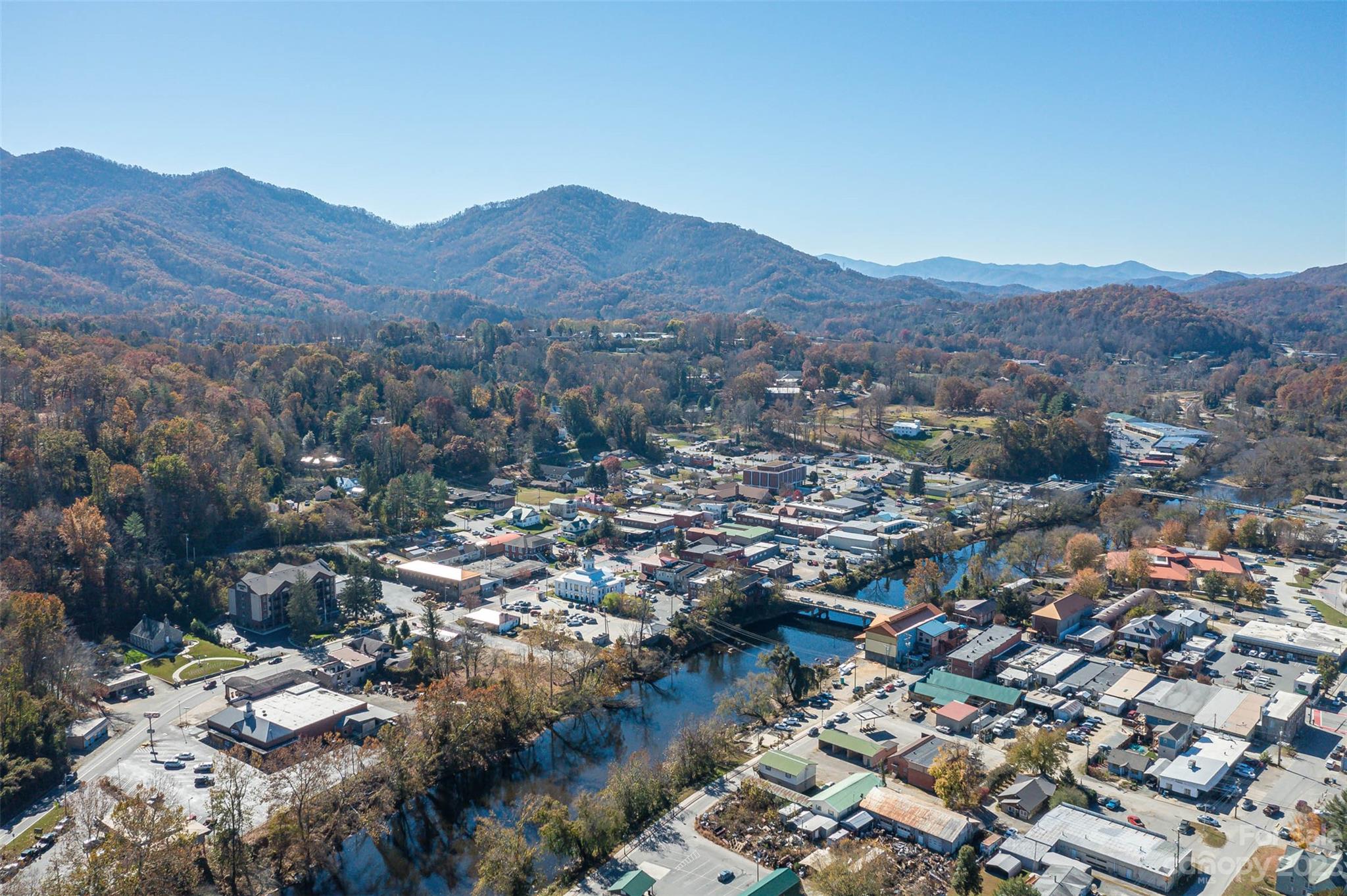 0 Needmore Road Bryson City, NC 28713 - Photo 10 of 12 an aerial view of residential house and sandy dunes