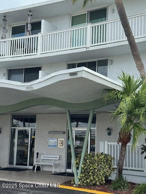 3190 North Atlantic Avenue, Unit 206 Cocoa Beach, FL 32931 - Photo 11 of 14 2nd floor balcony