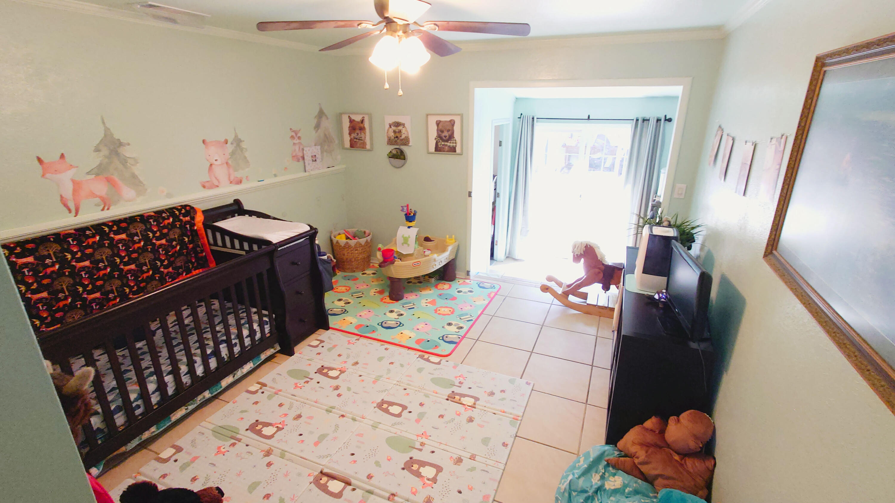 1713 Cascade Lane Redding, CA 96002 - Photo 7 of 12 a bedroom with furniture and wooden floor