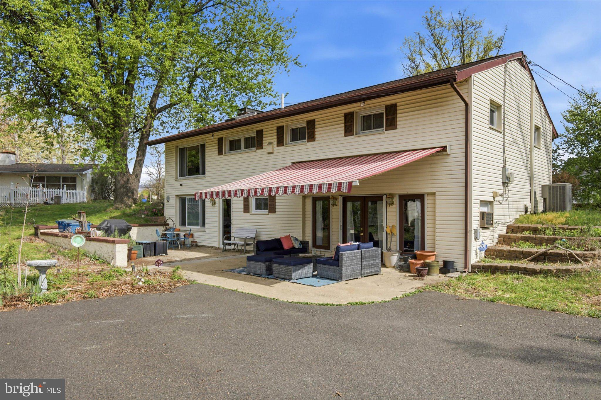 3386 Bristol Road Chalfont, PA 18914 - Photo 28 of 35 a view of a house with sitting area and garden