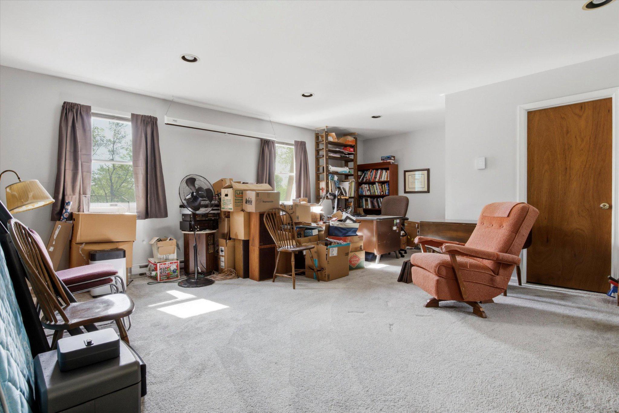 3386 Bristol Road Chalfont, PA 18914 - Photo 33 of 35 a living room with furniture and a large window