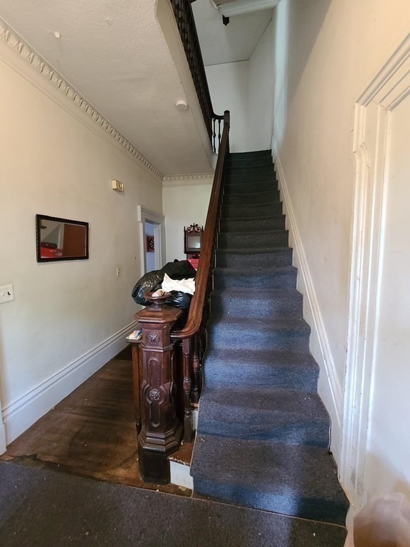 16 Malbert Road Boston, MA 02135 - Photo 19 of 38 a view of entryway and hall with wooden floor