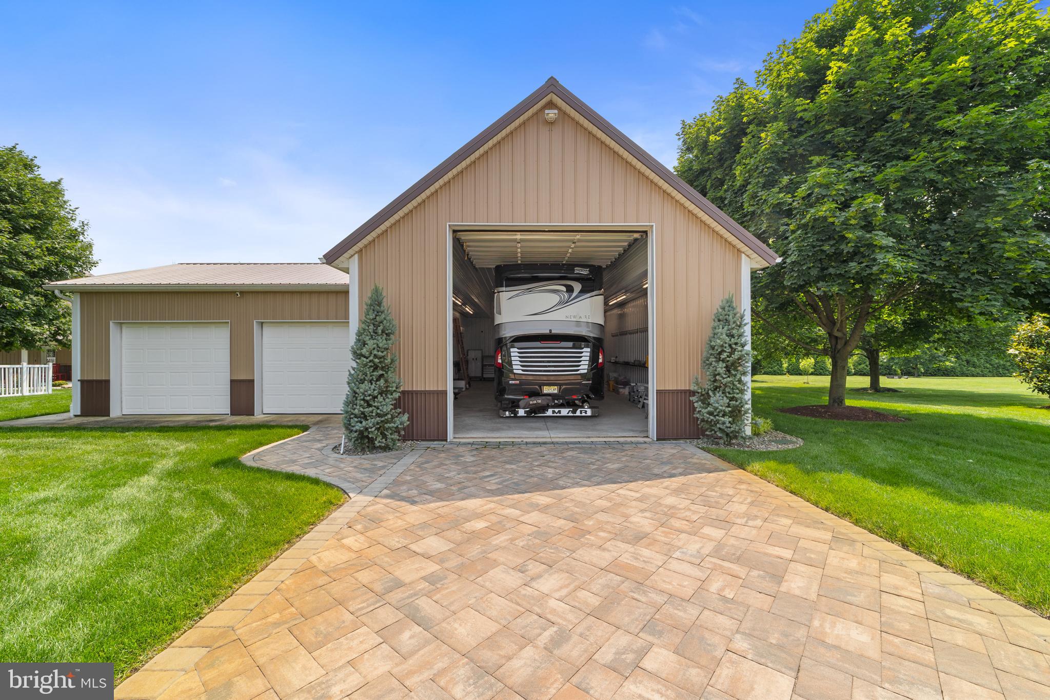 336 Lincoln Road Pilesgrove, NJ 08098 - Photo 45 of 55 Garage Barn w/RV Garage