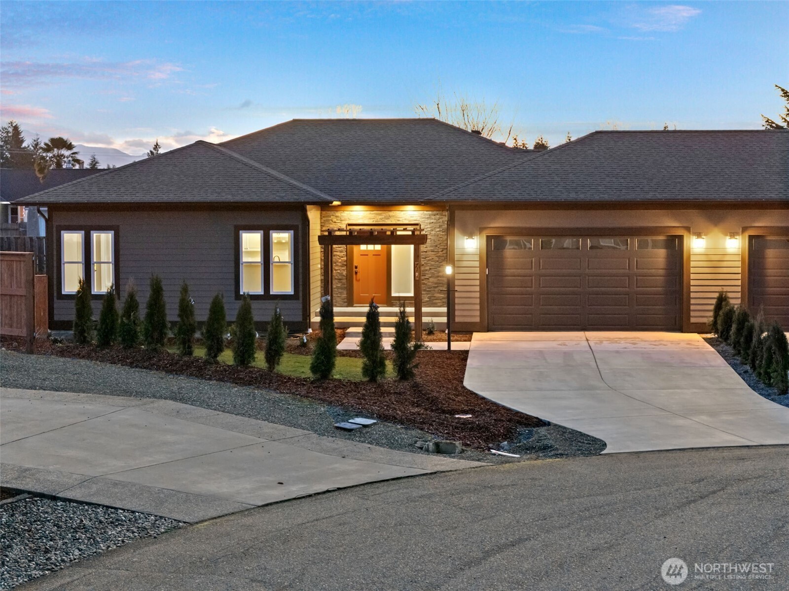 71 Heron Way, Unit A Sequim, WA 98382 - Photo 31 of 31 a view of a house with a yard