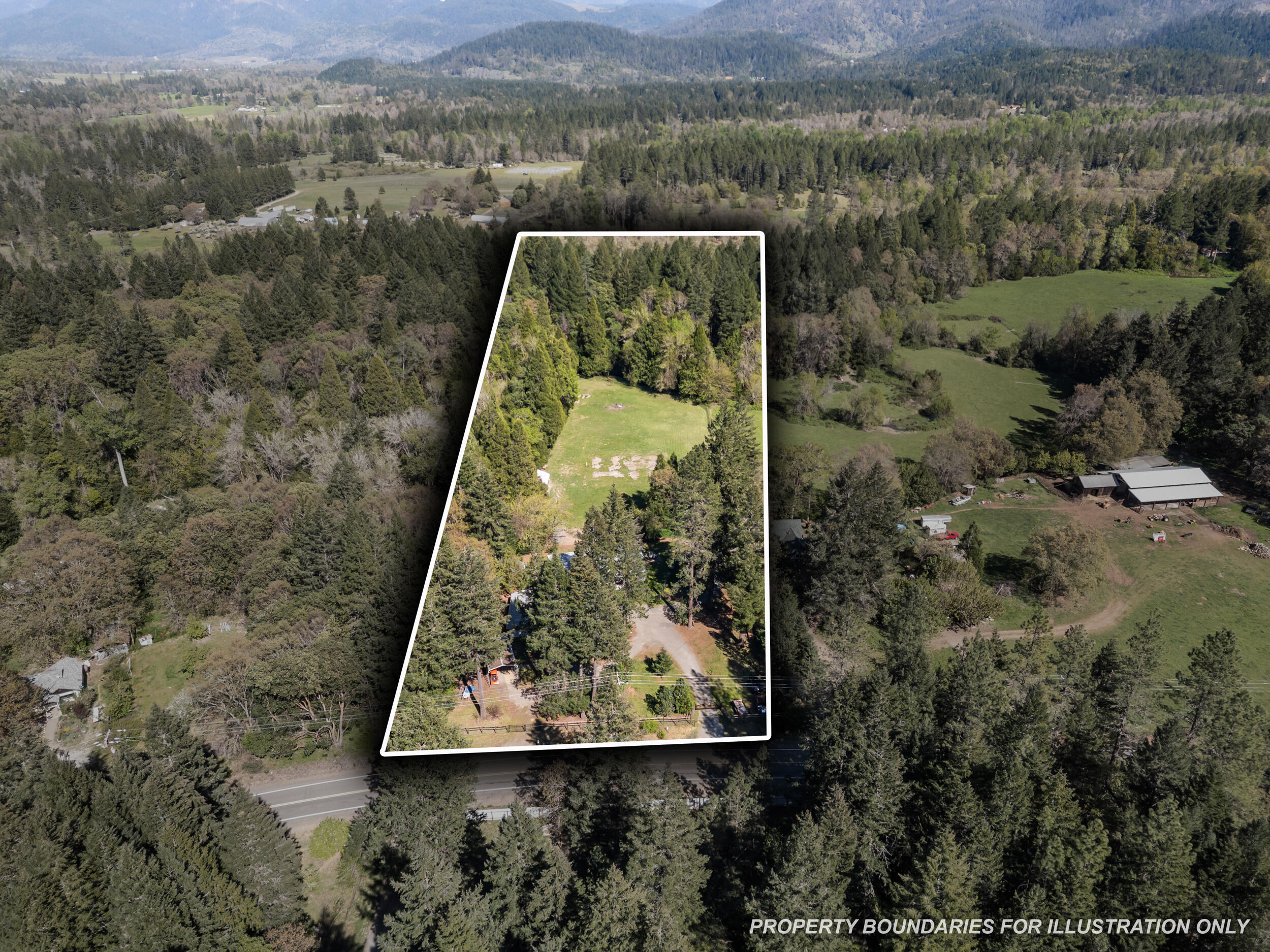 4820 Dick George Road Cave Junction, OR 97523 - Photo 50 of 50 60_4820 dick george road - lotlinesjpg