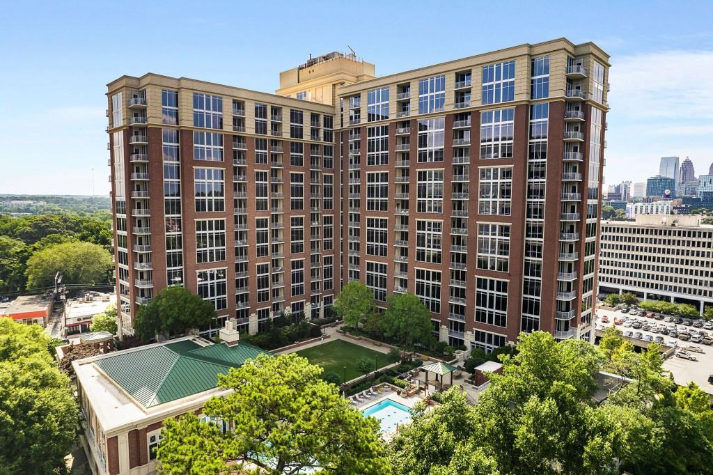 1820 Peachtree Road Northwest, Unit 1409 Atlanta, GA 30309 - Photo 44 of 44 a front view of a building