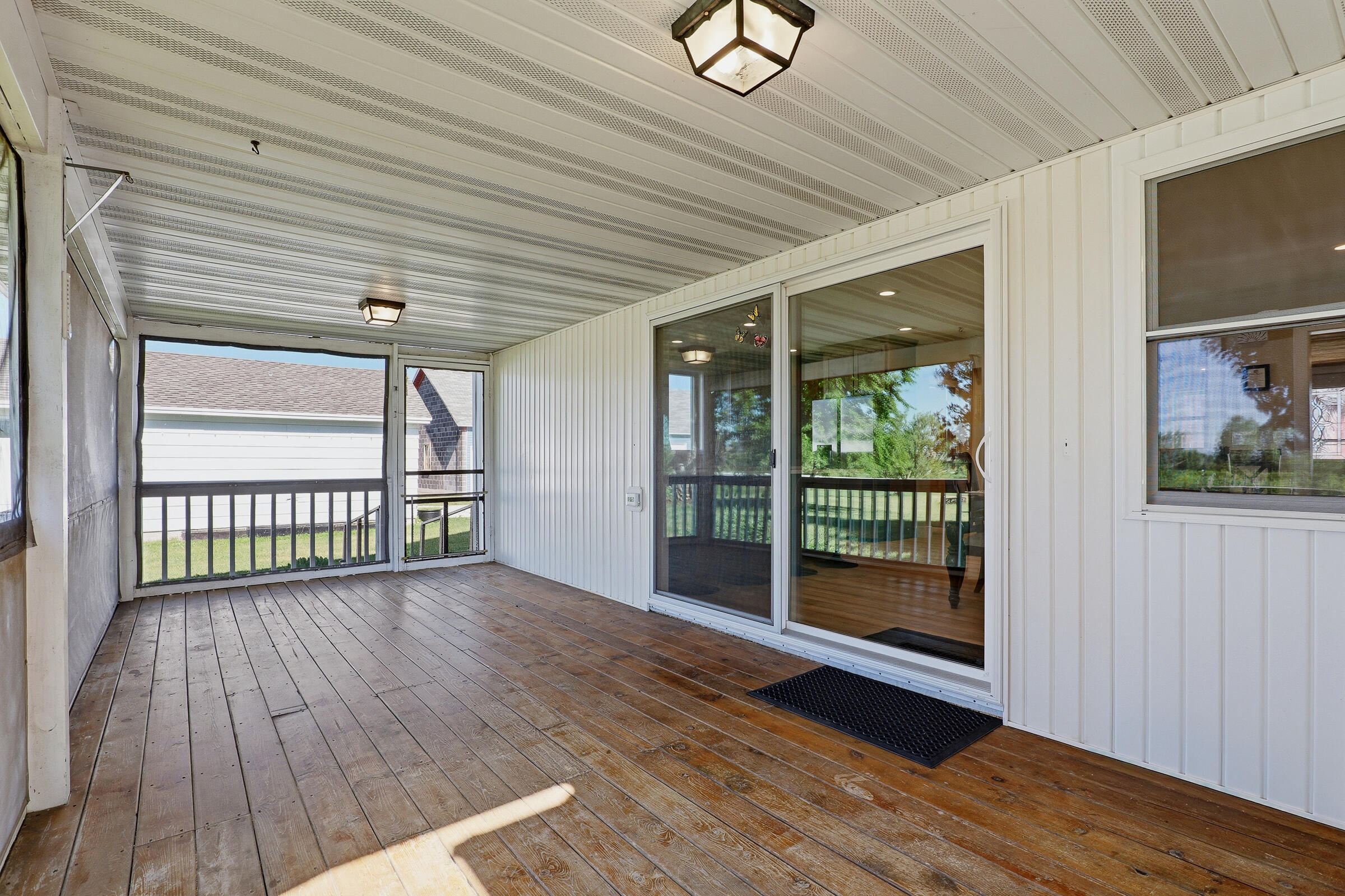 11020 Wilke Lake Road Schleswig, WI 53042 - Photo 38 of 62 Screened Porch