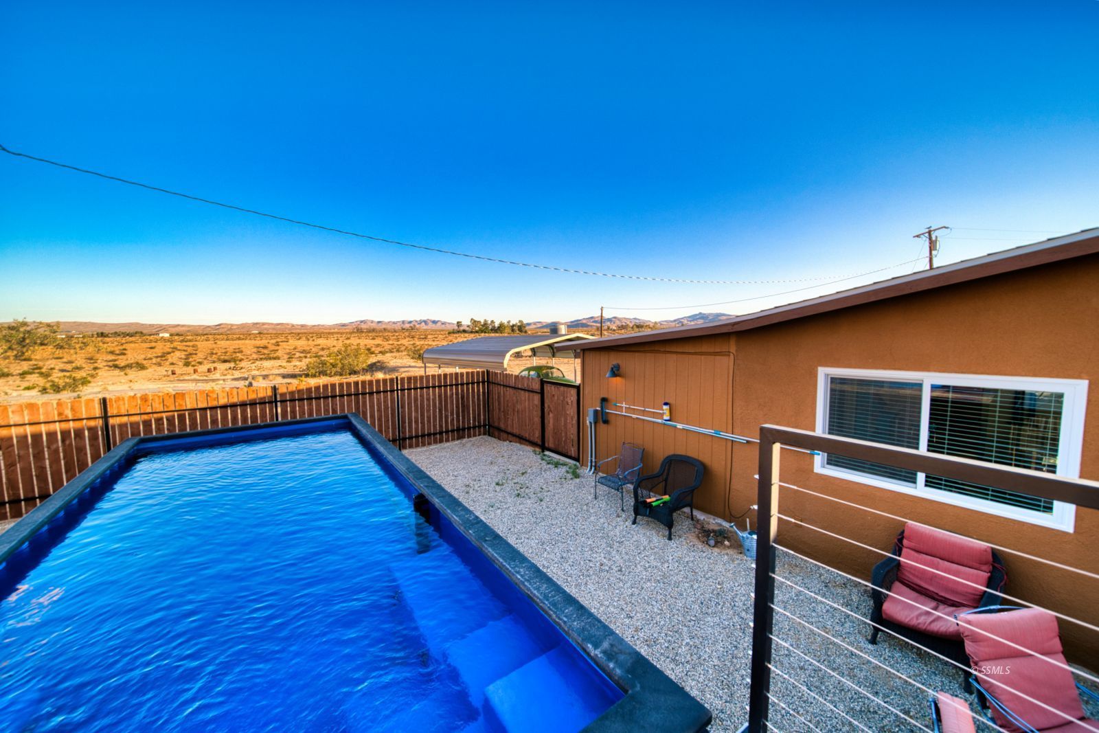 4047 Felspar Avenue Ridgecrest, CA 93555 - Photo 36 of 49 a view of outdoor space with seating area