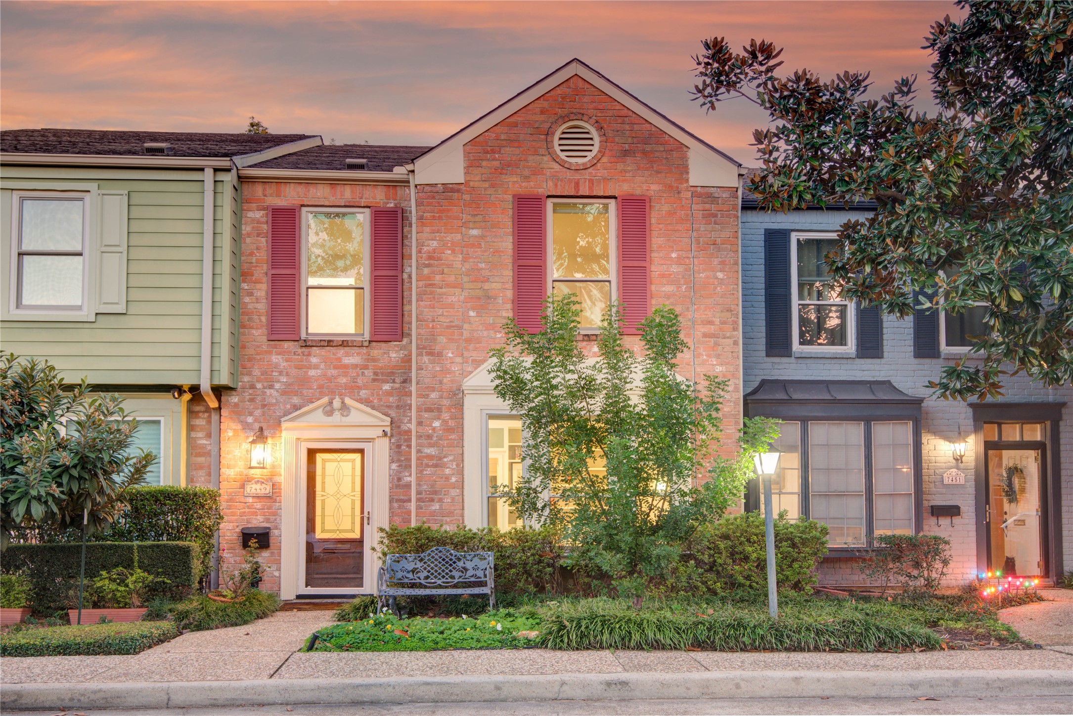 7449 Brompton Street, Unit 7449 Houston, TX 77025 - Photo 38 of 46 a front view of a house