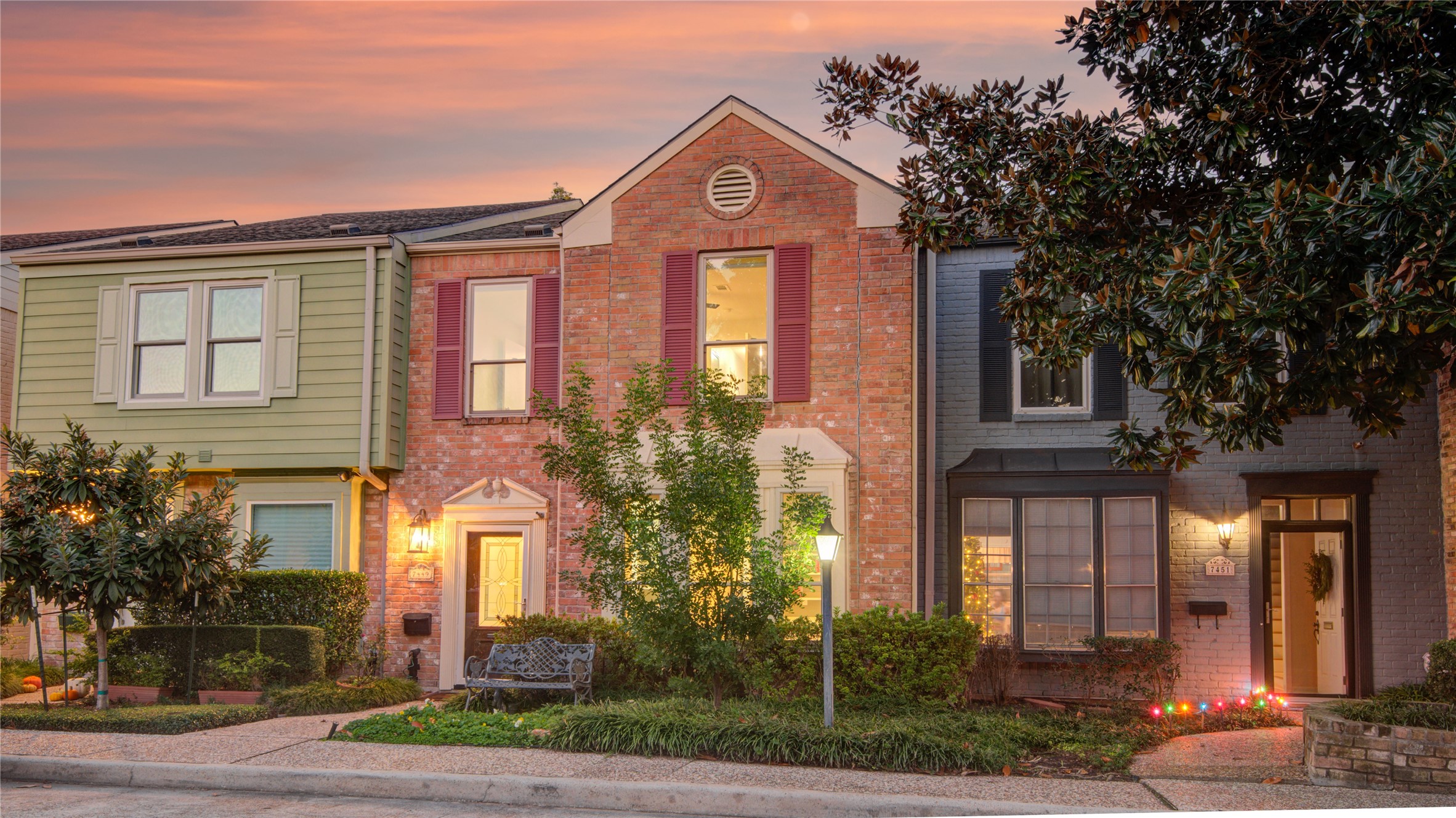 7449 Brompton Street, Unit 7449 Houston, TX 77025 - Photo 41 of 46 a front view of a house