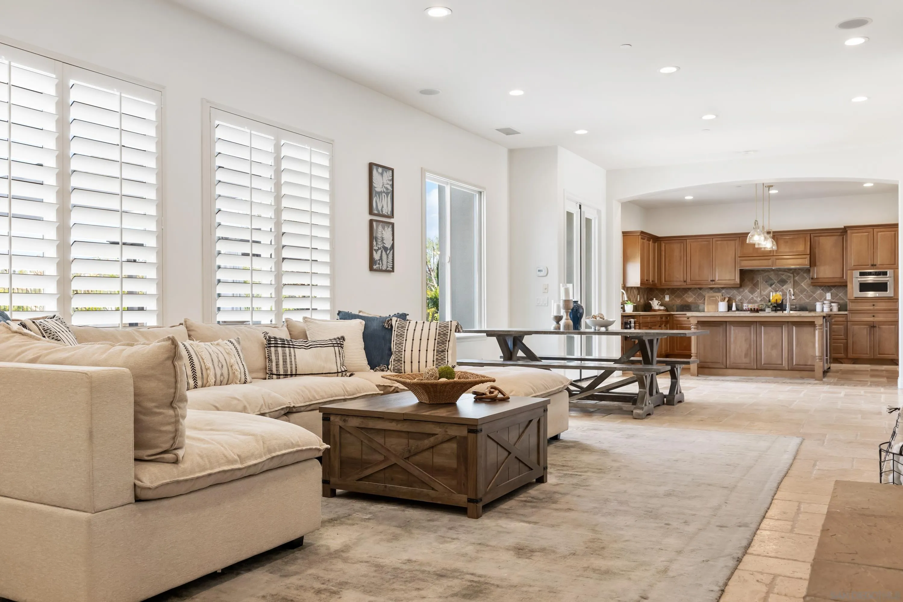 10055 Winecrest Road San Diego, CA 92127 - Photo 6 of 34 a living room with furniture and a large window