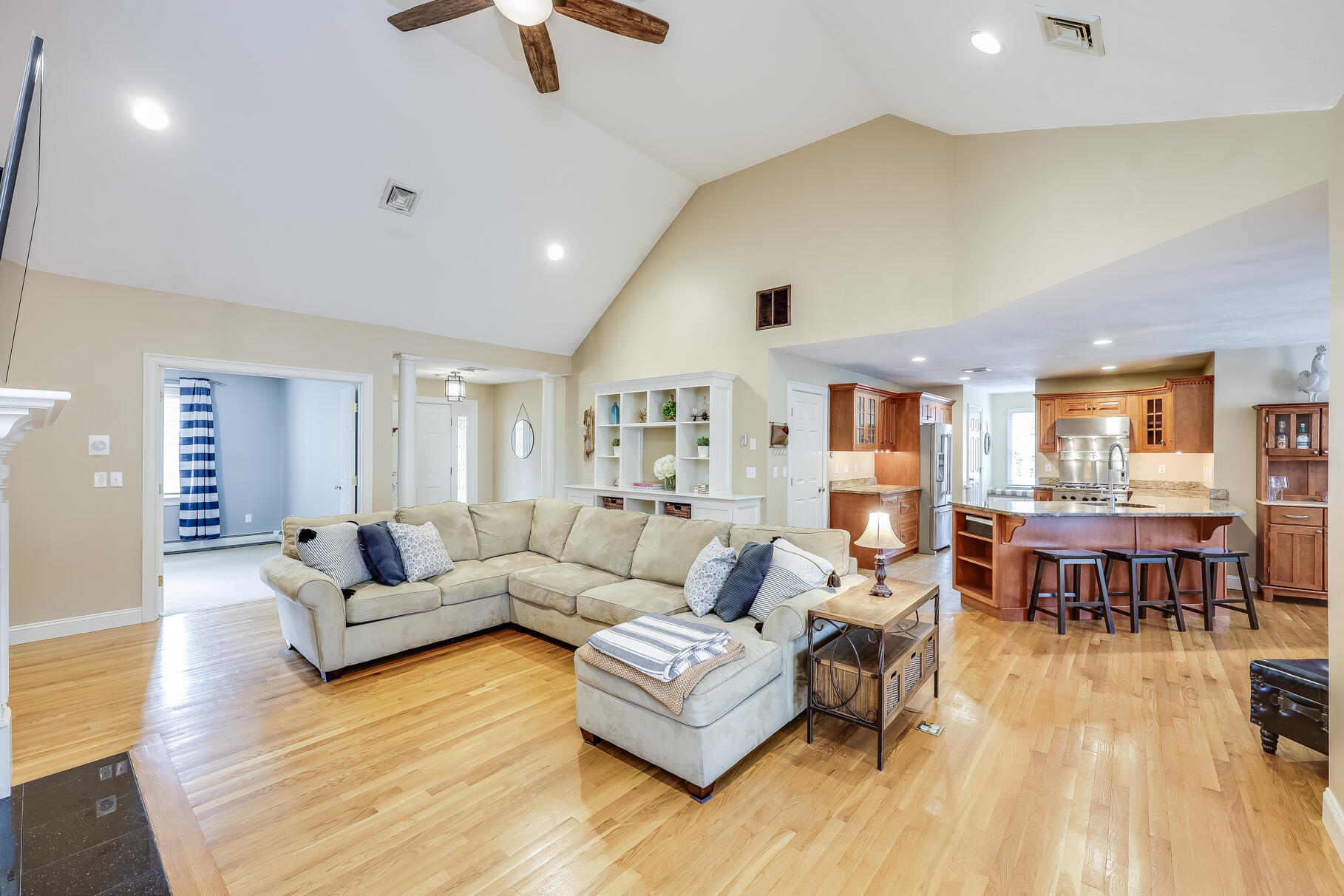 12 Penelope Road Bourne, MA 02532 - Photo 42 of 43 a living room with furniture wooden floor and dining table