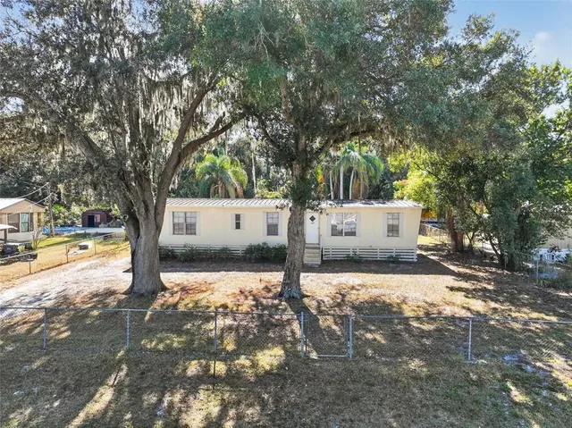 front view of house with a yard