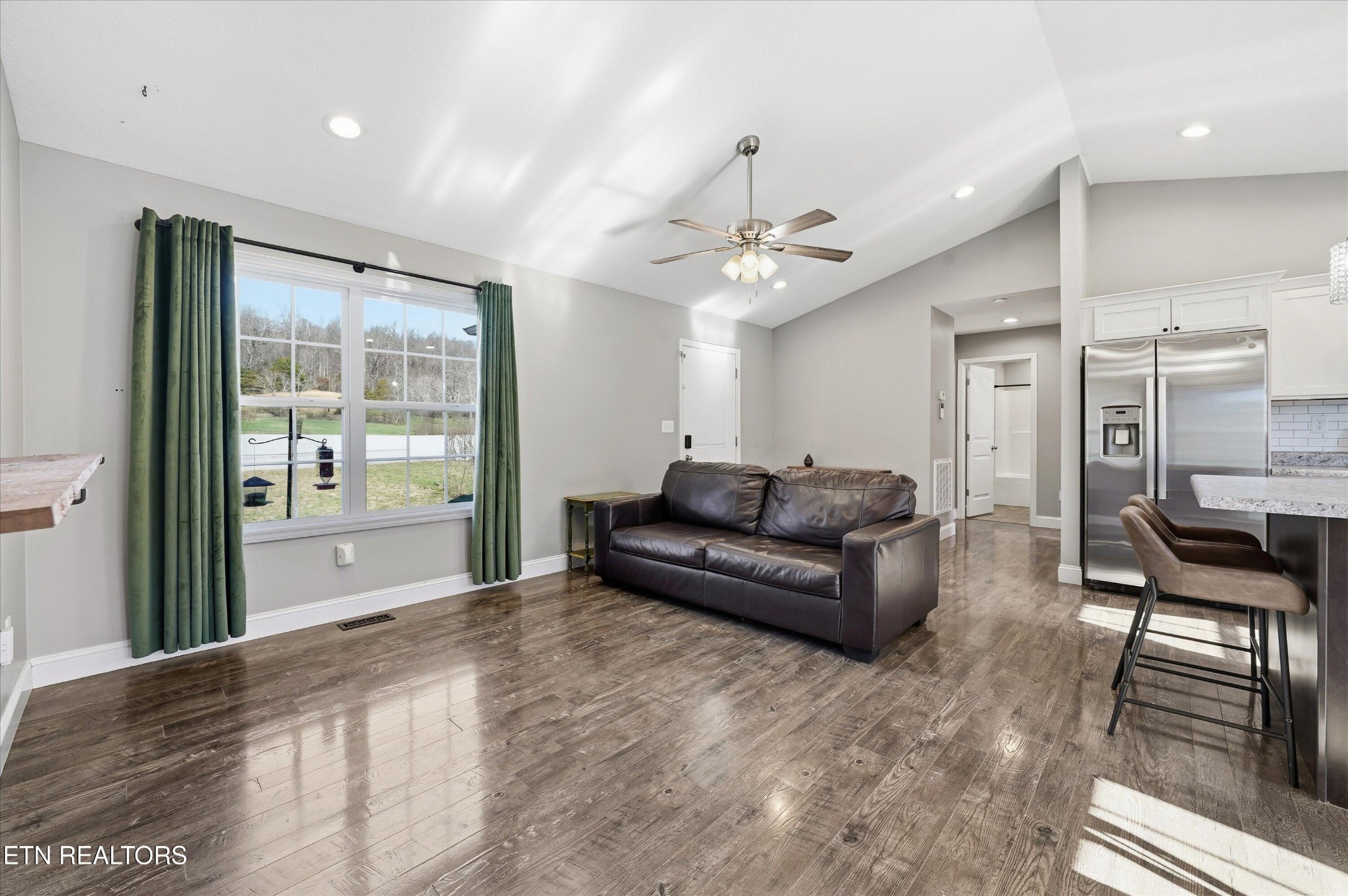 400 Hubbs Grove Road Maynardville, TN 37807 - Photo 11 of 46 a living room with furniture and a large window