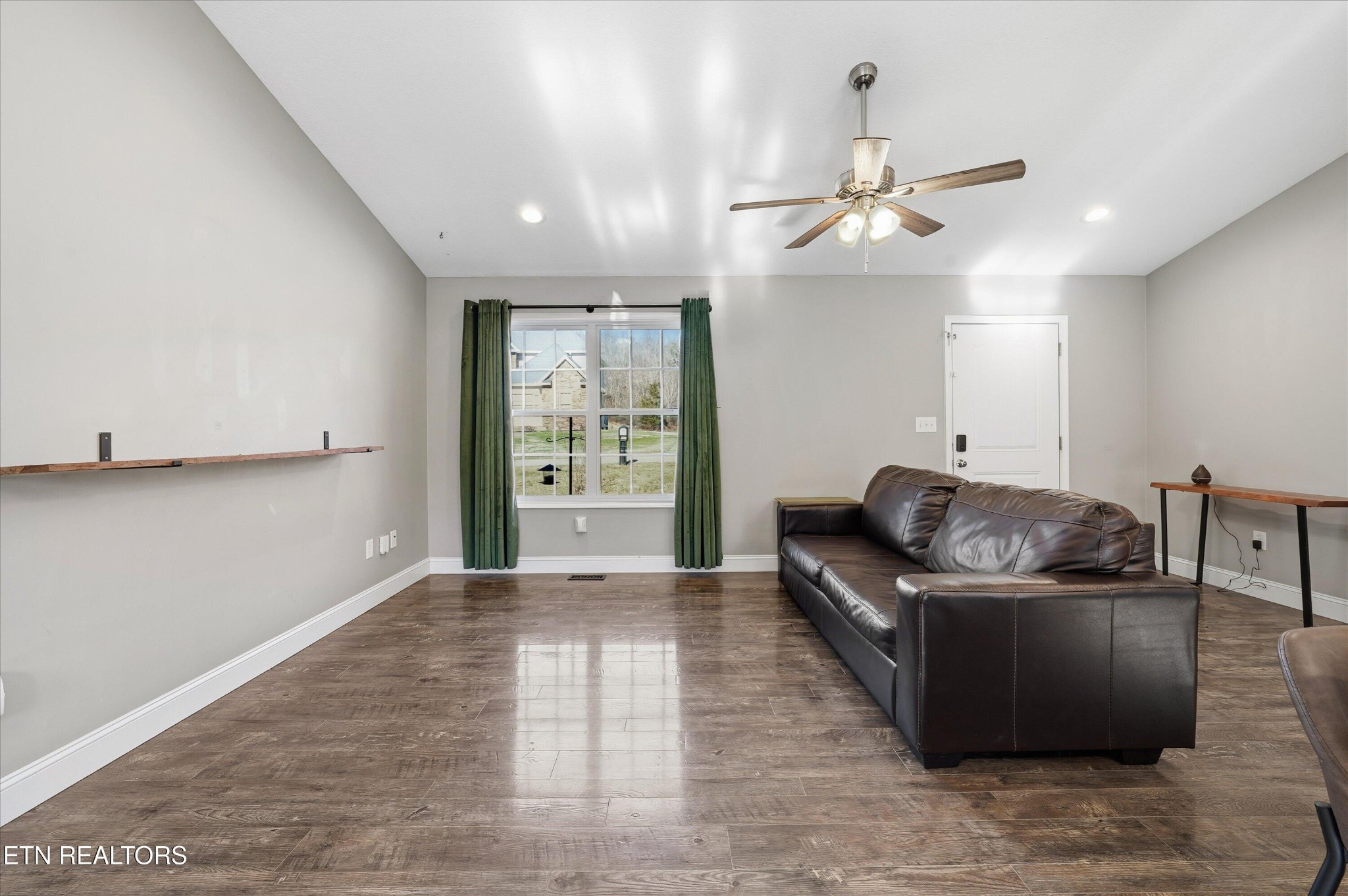 400 Hubbs Grove Road Maynardville, TN 37807 - Photo 12 of 46 a living room with furniture and a ceiling fan