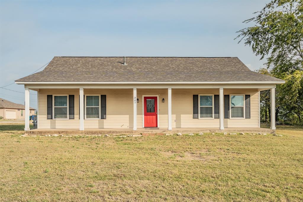 a house with front view of a house