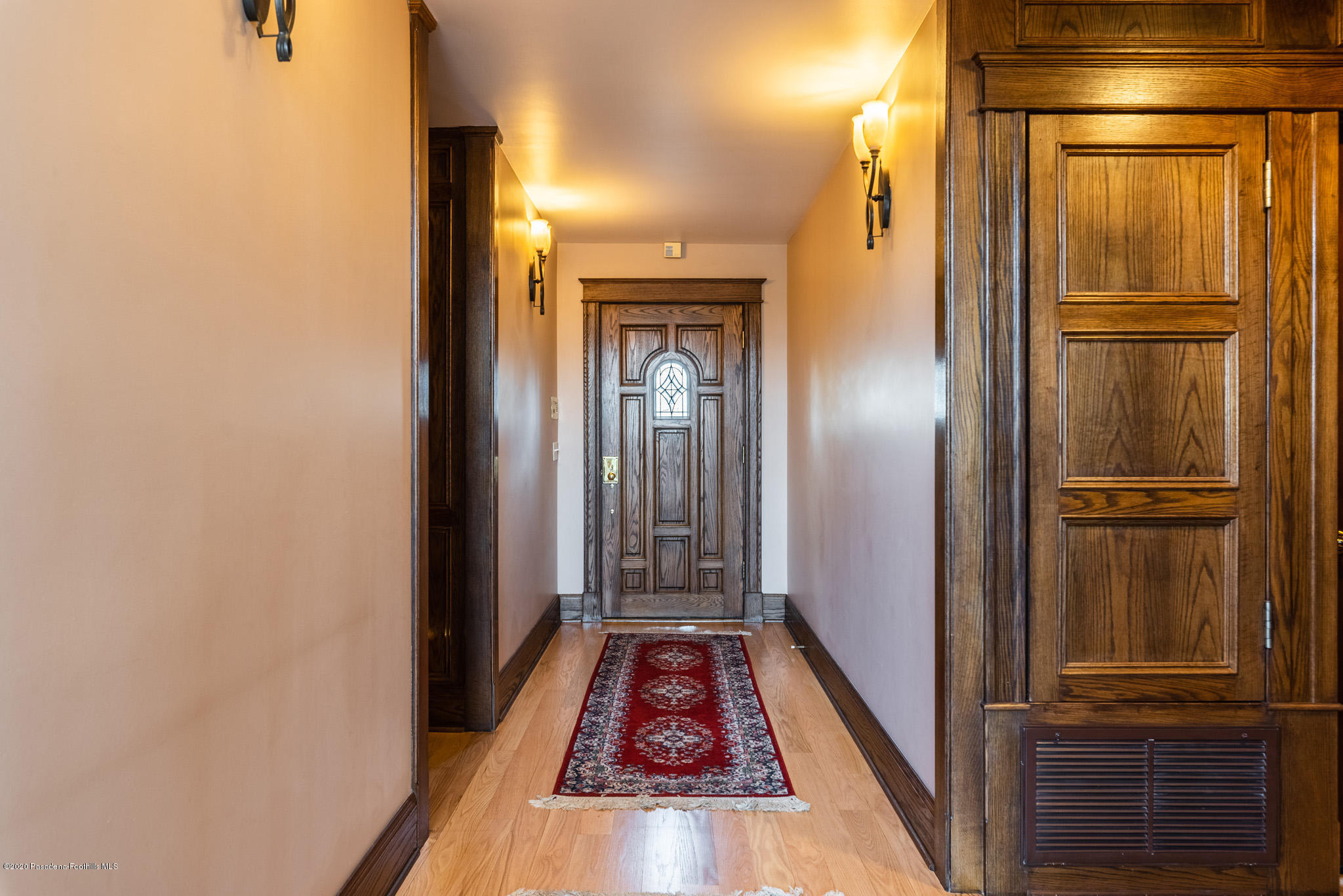 150 Sequoia Drive Pasadena, CA 91105 - Photo 3 of 53 a view of a hallway with wooden floor