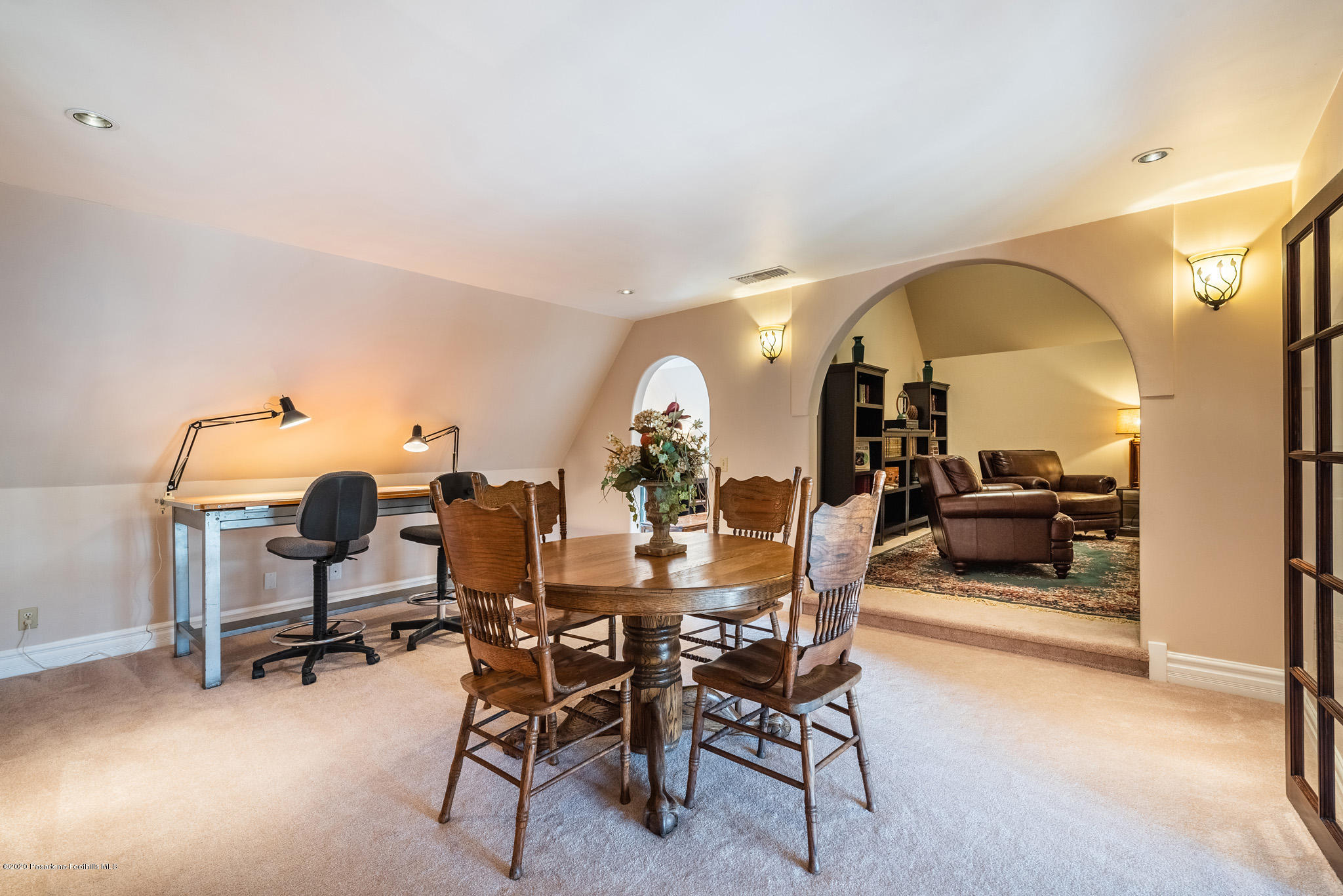 150 Sequoia Drive Pasadena, CA 91105 - Photo 24 of 53 a view of a livingroom with furniture and a couch